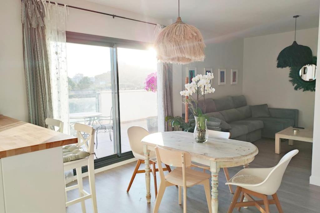 Ferienwohnung Atico Con Piscina, Golf, Vistas Al Mar Torre de Benagalbon Exterior foto